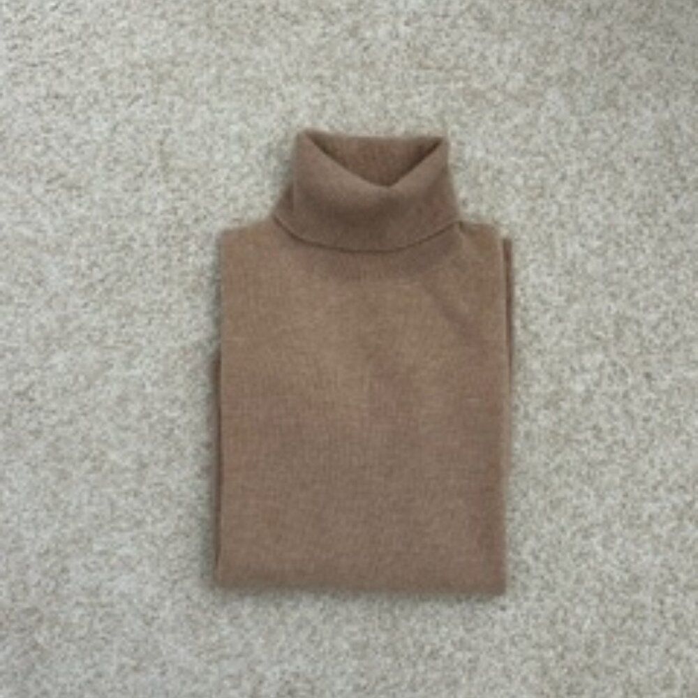 J. Crew 100% Cashmere Turtleneck Sweater, size XXS